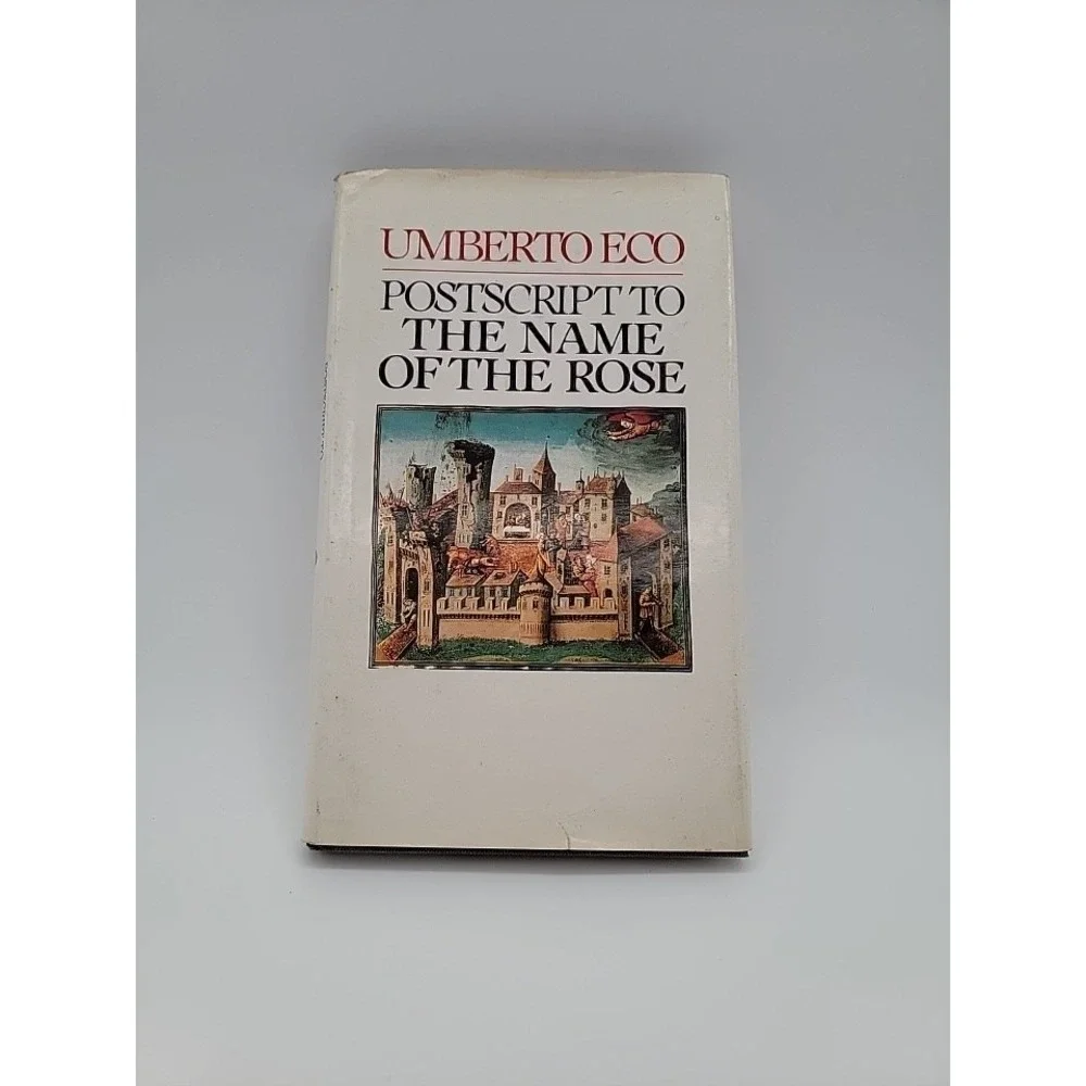 Umberto Eco Postscript to The Name of the Rose Hardcover First Edition 1984 Good